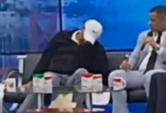 电视台节目直播中 来宾头一歪死掉了…