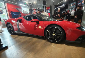 法拉利849 Testarossa中国首秀 搭载4.0T V8插混