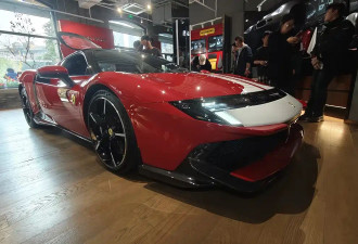 法拉利849 Testarossa中国首秀 搭载4.0T V8插混