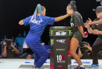 中央美院毕业 中国女子参加世界扇耳光大赛