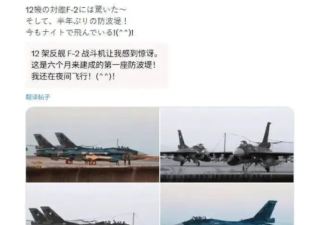 直指辽宁号 日本F-2战机罕见大规模升空