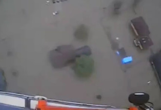 "此生最可怕洪水"！大温附近10万人撤离！人跪在车顶求救