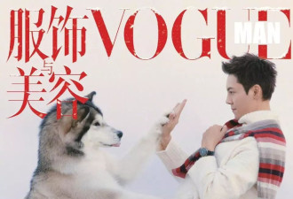 陈伟霆带着爱犬拍大片，首次回应生子原因