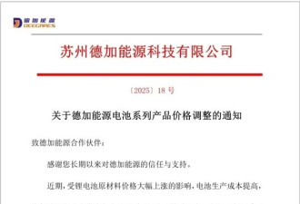 明年买新能源可能更贵 多家电池厂商发布涨价通知