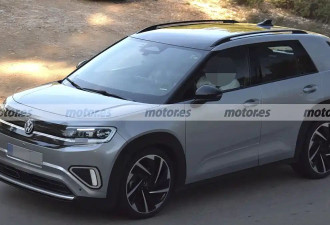 大众ID.Cross无伪装谍照 入门级SUV