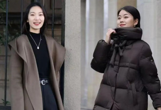 “阔腿裤+羽绒服+大衣”才是的王炸组合