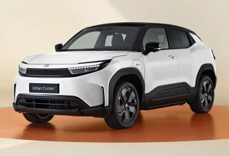 全新丰田Urban Cruiser官图 个性化的纯电SUV