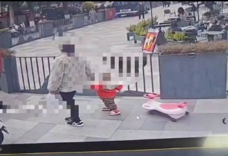 2岁小孩拉扭扭车绊倒男子致九级伤残，二审改判了