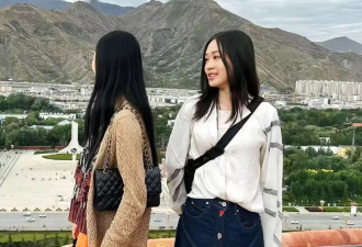 李连杰悄然回国礼拜，带小女儿游山显老态，名校女儿穿搭美式风
