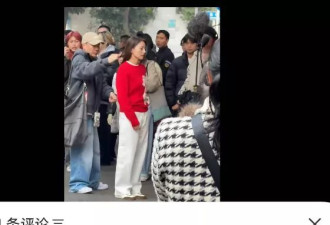 成都街头偶遇46岁高圆圆:生图暴露了真实颜值,赵又廷福气不小啊