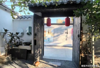 何晴老家房子被曝已出租，像田园小院