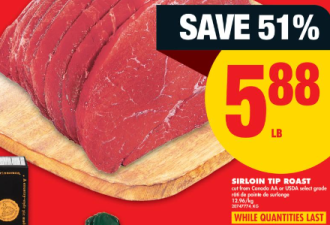 本周特价: 羊腿$4.88 牛肉$5.88 18颗鸡蛋$4.88 圣诞周礼卡8折
