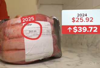吃不起牛肉！加拿大人今年圣诞节如何精打细算作出取舍