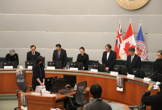 支援香港火灾受害者重建家园筹款行动于万锦市政厅发起