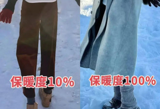 去了哈尔滨发现：满街都在穿“袜子裹裤子”