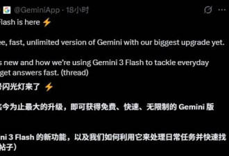 免费的Gemini3 Flash，谷歌的无解阳谋