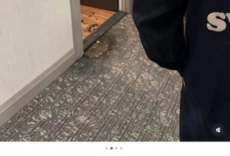 华人老夫妇公寓被人盯上！家门被喷间谍、刻符号、门前纵火！