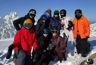 刘嘉玲、梁朝伟组团滑雪 王菲带李嫣现身