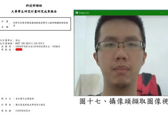 张文生前“人脸辨识计划”曝光：自拍当范例