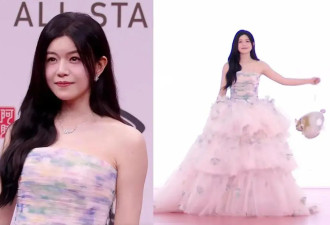 星光大赏女明星生图：倪妮帅气，赵露思造型像伴娘，鞠婧祎肩膀瞩目