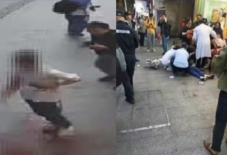 广州中学附近爆砍人事件 学生流血求救 场面惊悚