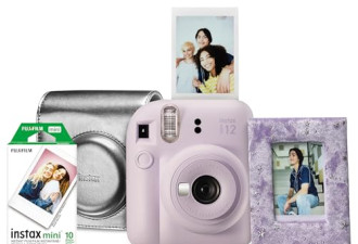 限时8.5 折，FUJIFILM INSTAX Mini 12 拍立得相机礼品套装