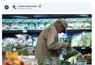 加拿大食品价格持续飙涨太离谱！国际留学生不来了