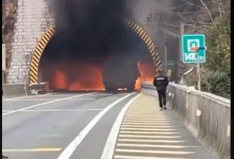 传北京七环高速河北隧道爆炸 惨烈视频流出