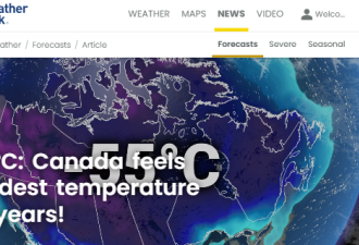 -55.4℃! 加拿大遭遇极地涡旋+超长寒潮: 打破1999年来最冷记录!