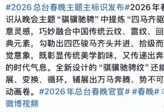 26年央视春晚官宣！被网友的评论笑死