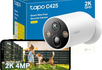 限时6.3 折，TP-Link Tapo 无线 MagCam，室内/室外安防摄像头