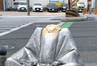 日本名古屋市丰臣秀吉雕像8月“被斩首”，嫌犯找到了