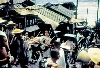 1944年彩色照片：旧社会，没有想象中贫穷落后