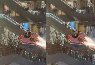 中国抵制圣诞！商场"鳌拜老公公驾驯鹿" 全网笑疯