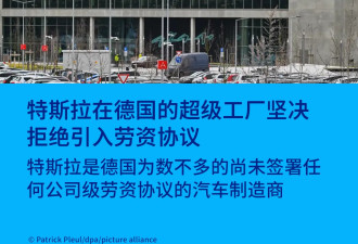 自称加薪充足 特斯拉拒签集体协议