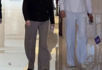63岁何超琼优雅老去也很美！穿棕色毛领上衣出席活动，松弛又自信