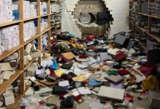 银行金库墙半米厚，盗贼搬来40斤超大钻机
