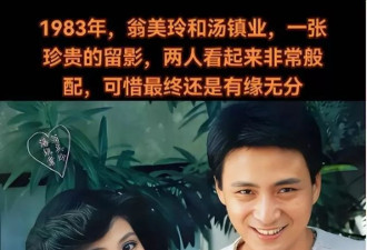 汤镇业回应翁美玲自杀 ：自己对得住天地良心