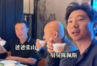 陈佩斯和妹妹陈丽达聚餐，儿媳露面漂亮又大气