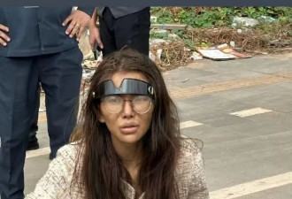 女网红被男友骗至柬埔寨 如今双腿骨折流浪街头
