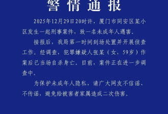 5岁男童小区内遇害,母亲否认孩子欺负行凶者孙女