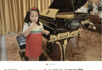 有6架飞机 女儿弹金钢琴 网传陈志妻子炫富