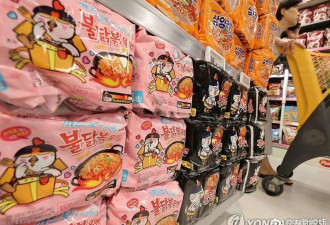 对华出口激增！韩国方便面出口额首破15亿美元
