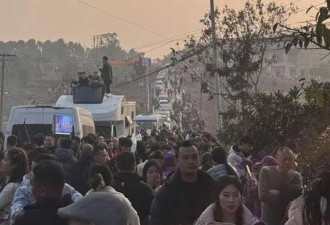 女孩“摇人按猪”闯大祸 数十万人围观 当地考虑办杀猪节