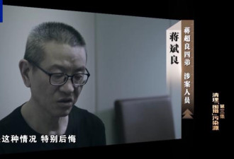 蒋超良被渗透式“围猎”，三兄弟同时出镜忏悔