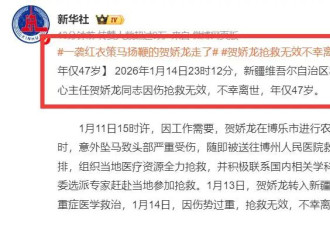 47岁贺娇龙去世，好友曝抢救细节：马突然受惊...