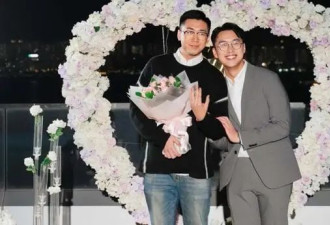 恭喜！香港知名主持人宣布和同性爱人订婚...