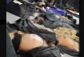 “街上弥漫血腥味” 德黑兰太平间内外尸袋摆满地