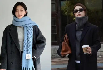 今冬请一定要这样穿：大衣+鲨鱼裤 时髦显瘦