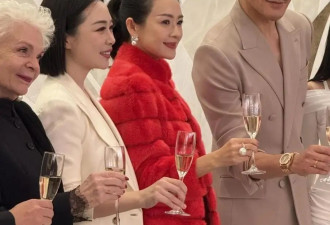 章子怡离开汪峰后风格大变，一身红黑穿搭像贵妇，46岁美出新高度